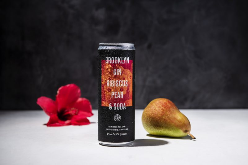 Brooklyn Gin Hibiscus Pear & Soda
